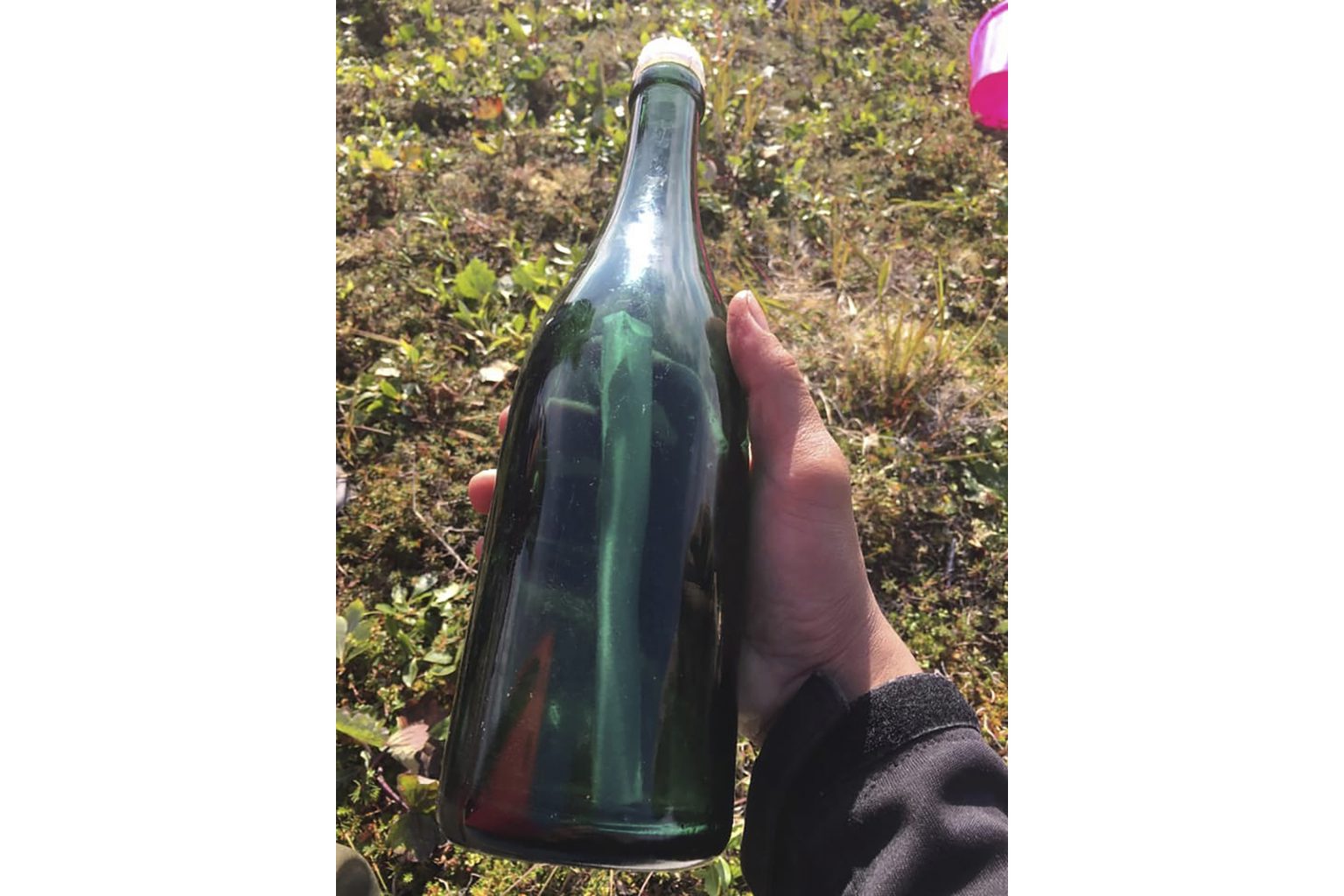 Alaska Man Discovers Message in Bottle From Russian Navy