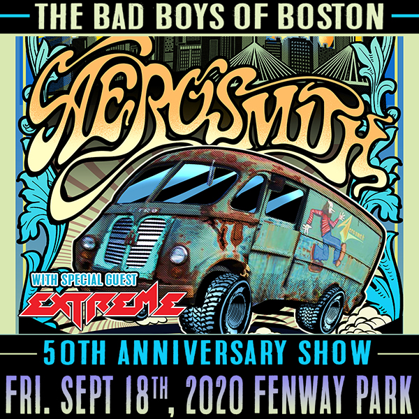 AEROSMITH Celebrate 50th Anniversary At Fenway Park On September 18th