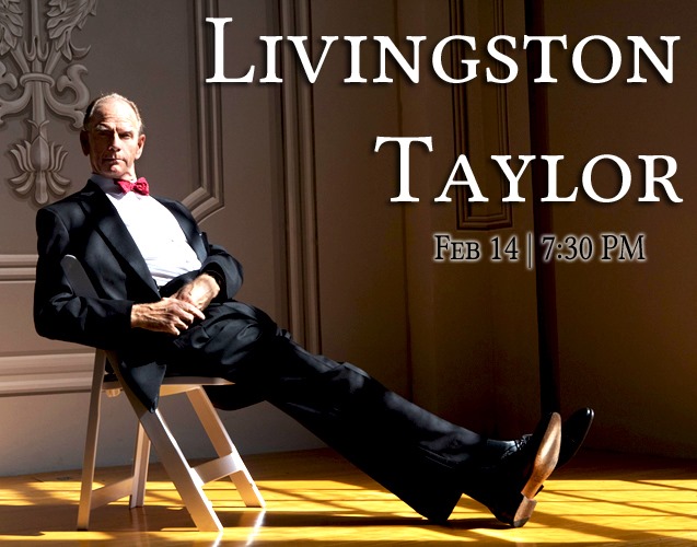 Win Tickets to Livingston Taylor’s Valentine’s Day Concert at The Dana Center