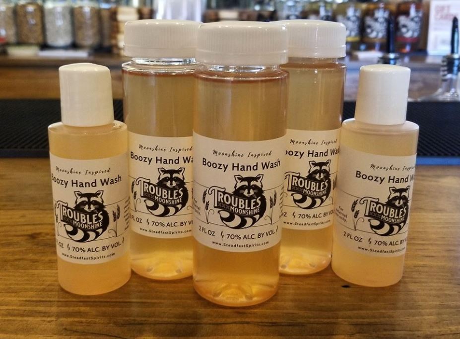 Concord’s Moonshine Whiskey Makers Are Giving Away Boozy Sanitizer For Free