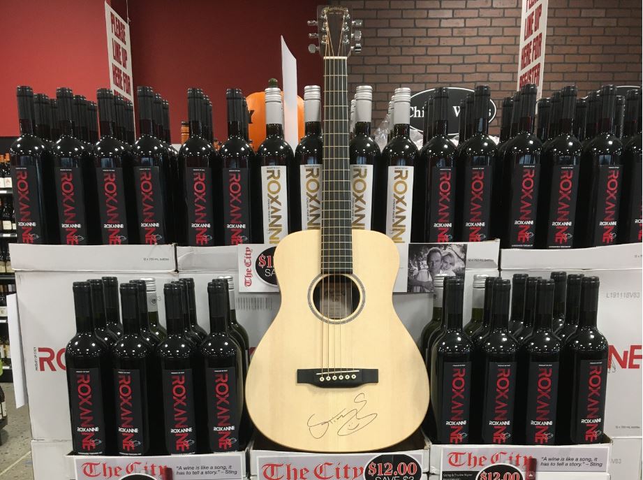 Sign Up to Win An Awesome Acoustic Guitar Autographed By Sting!