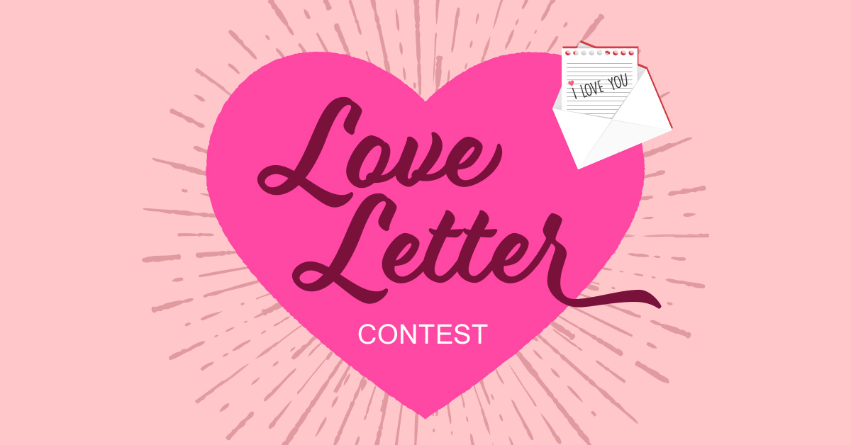 Valentine’s Day Love Letter Contest – Win a $1,500 Diamond Necklace Plus Soooo Much More