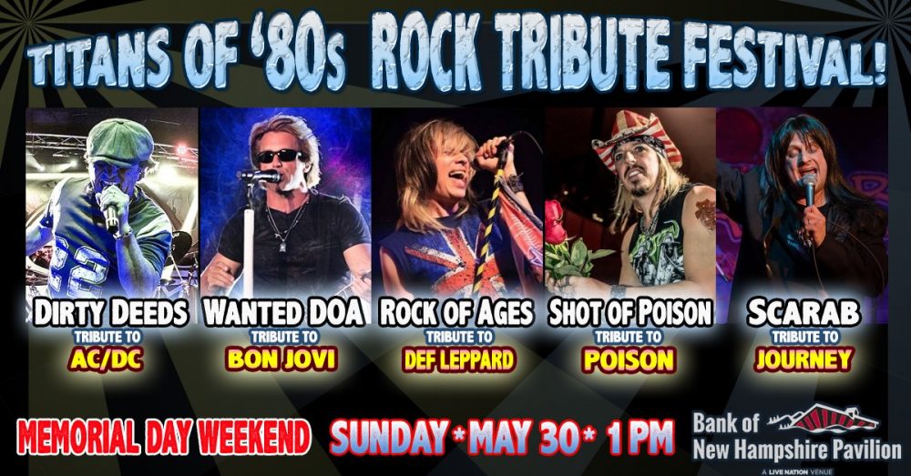 Here's Your Chance to Win Tickets to the Titans of 80's Rock Tribute