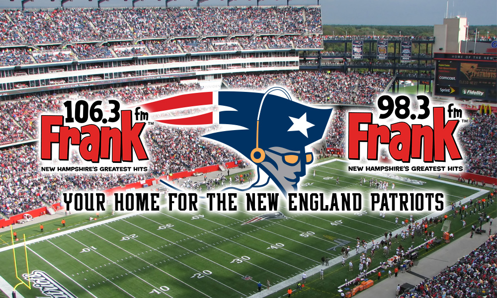 New England Patriots on 106.3 & 98.3 Frank FM