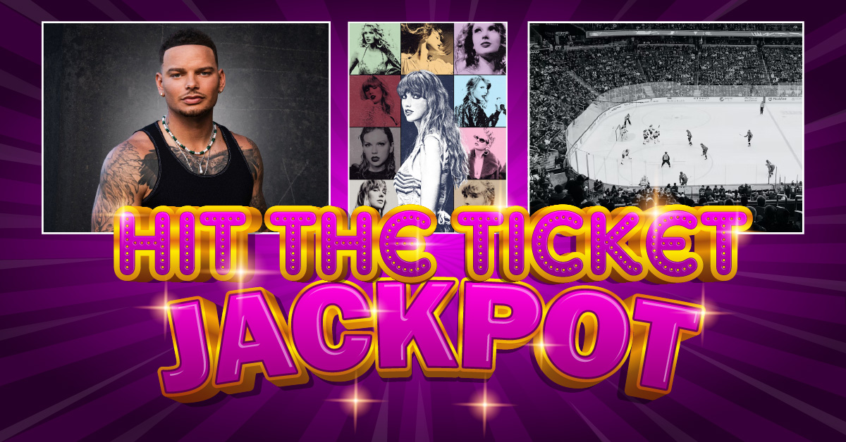 Hit the Ticket Jackpot! A Chance to Win 1 of 3 Incredible Prizes