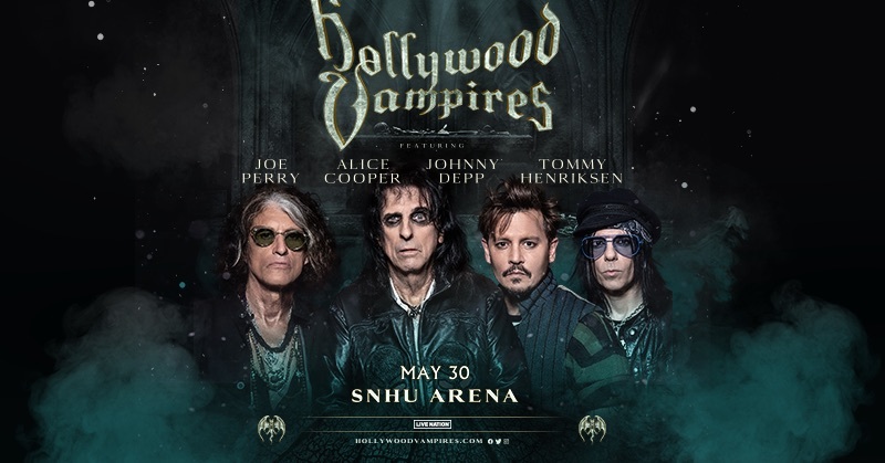 LAST CHANCE TO Win Tickets To Hollywood Vampires At The SNHU Arena!