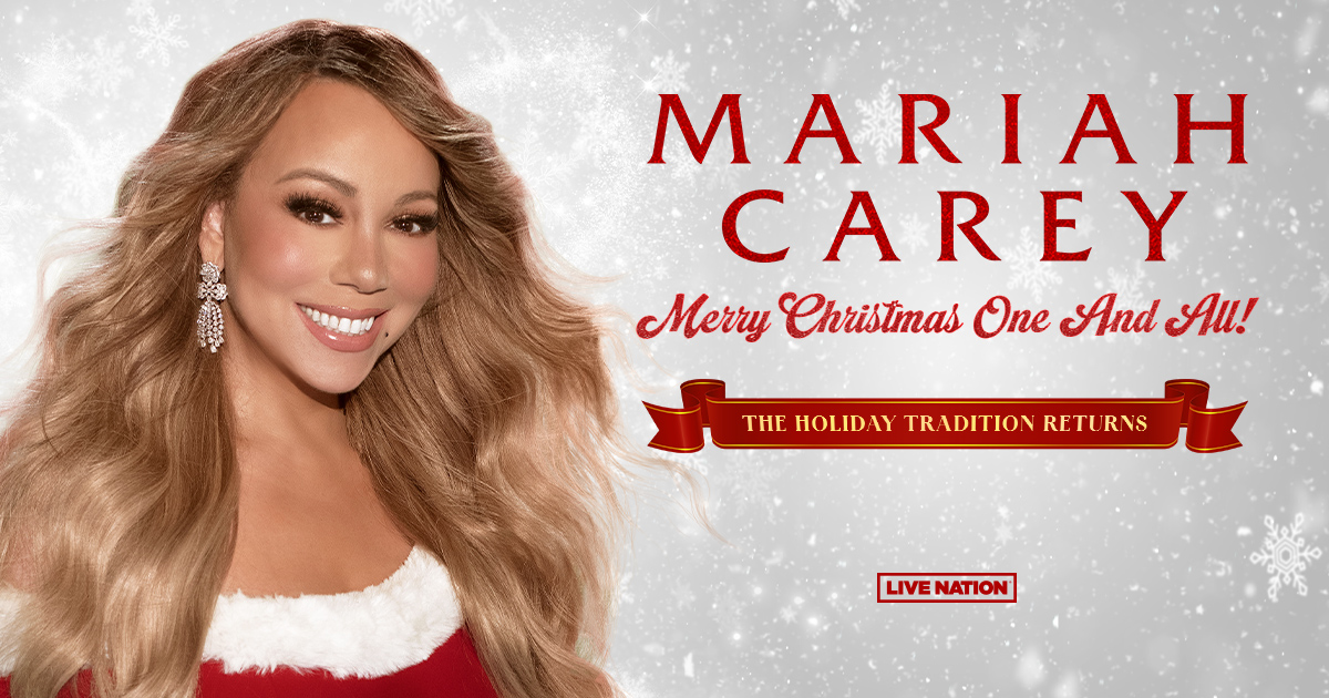 Win Tickets To Mariah Carey -Merry Christmas To All! At TD Garden