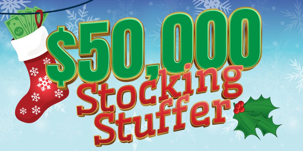 Win Some Serious Christmas Cash With The $50,000 Stocking Stuffer