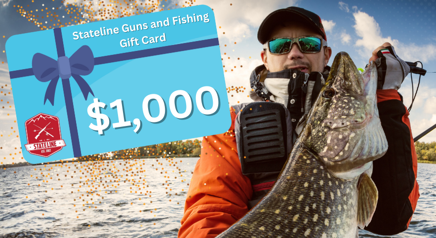 Win a $1,000 Gift Certificate For Hunting and Fishing at Stateline