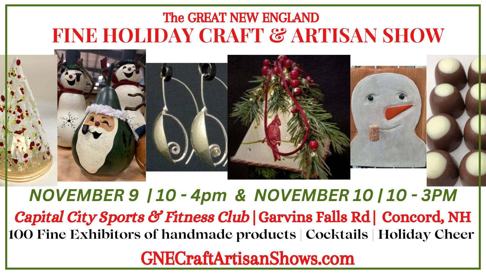 Enter to Win tickets for the Great New England Fine Craft & Artisan Show!