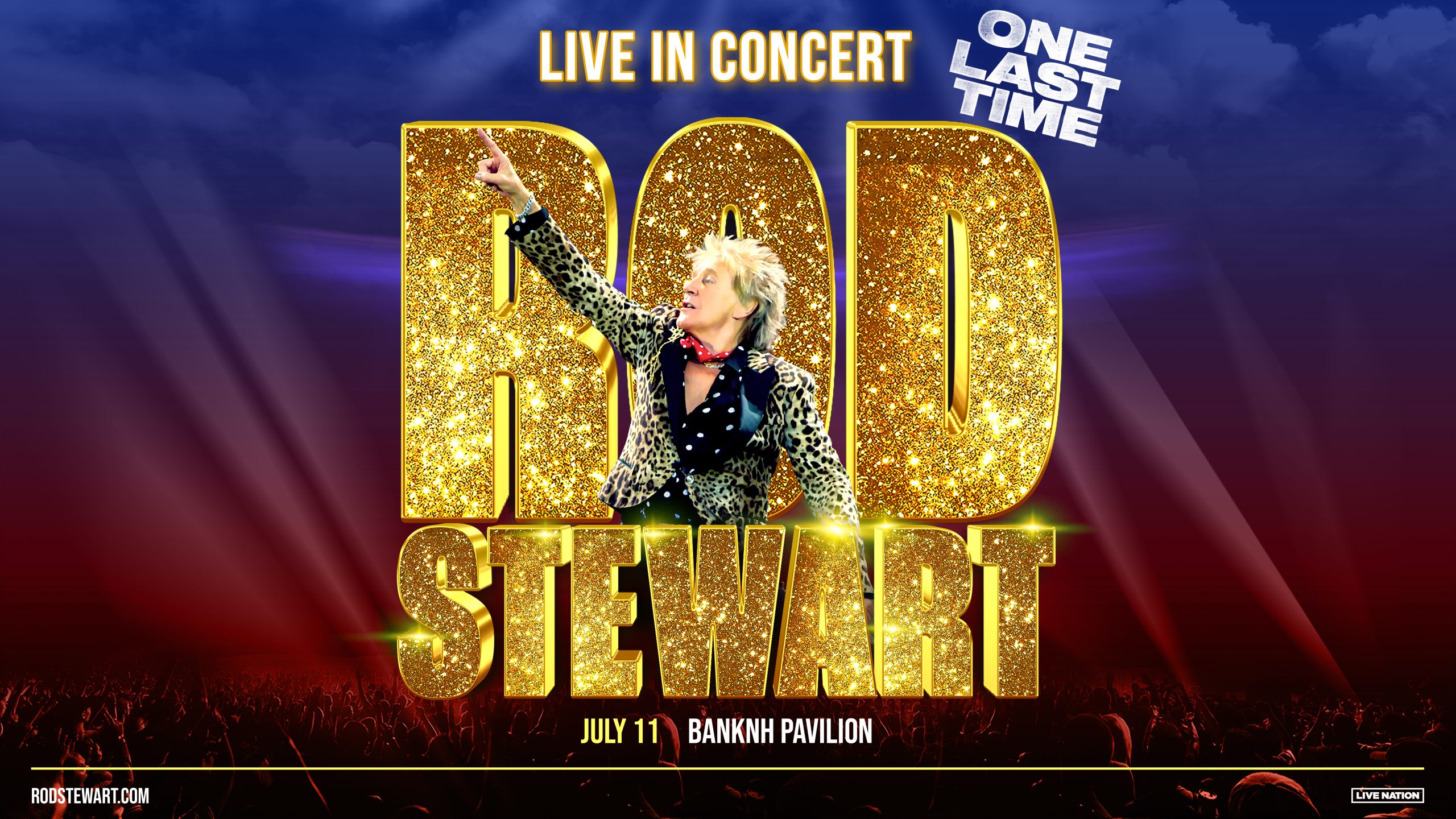 Enter to Win Rod Stewart at BankNH Pavilion Next Summer!