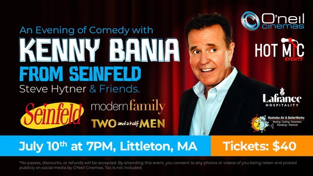 Win Tickets to See Comedian Steve Hytner Live at O’Neil Cinemas!