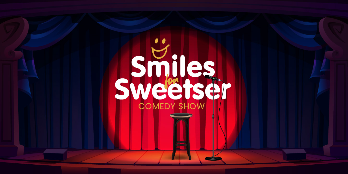 Laugh Loud, Give Back: ‘Smiles for Sweetser’ Comedy Show is October 24