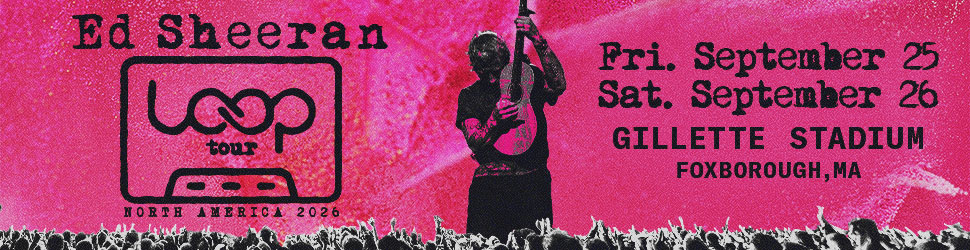 Win Tickets To See Ed Sheeran At Gillette Stadium!