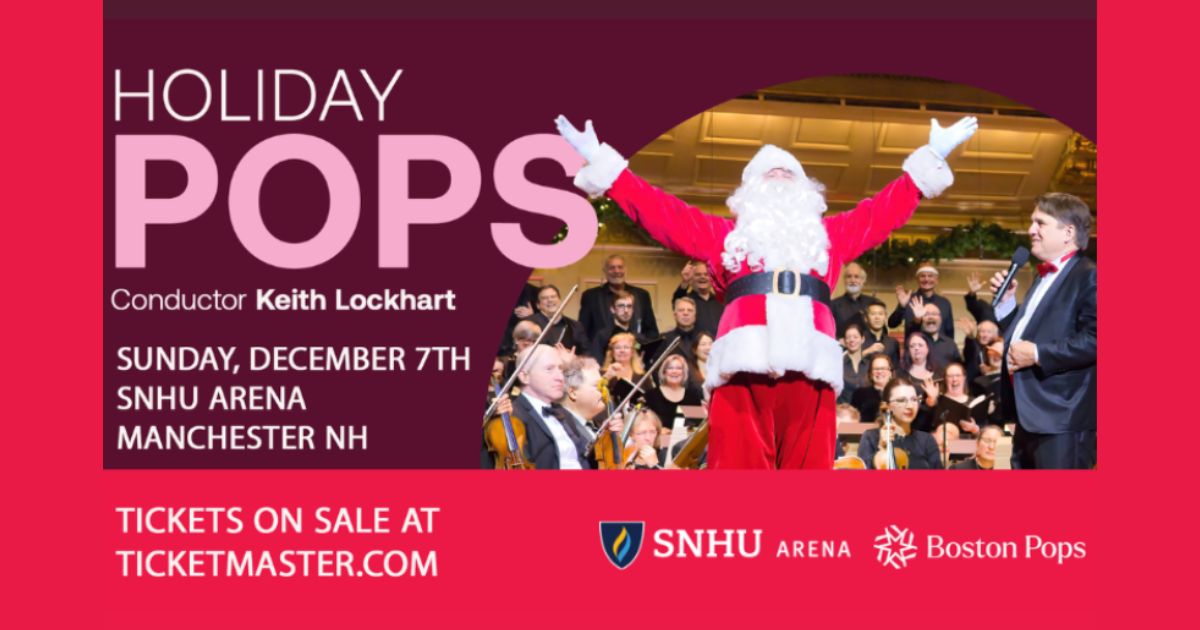 Win Tickets to the Boston Pops Holiday Concert! 🎄🎶