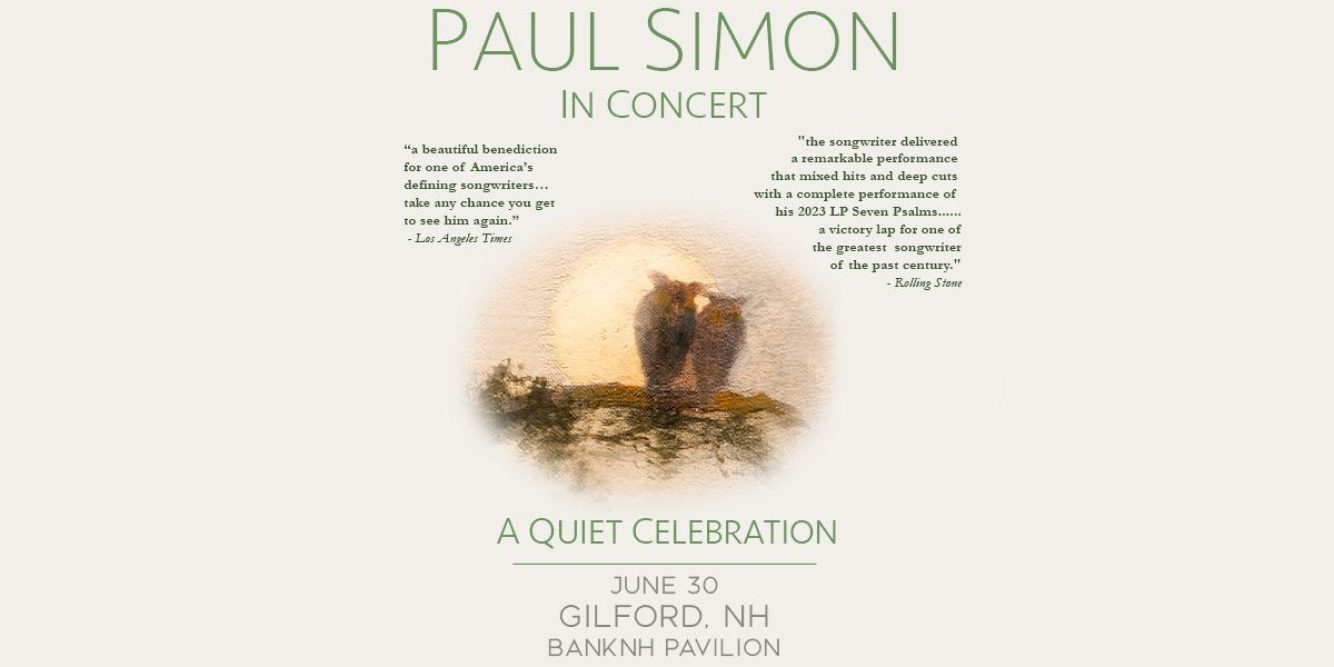 Win Tickets to See Paul Simon at BankNH Pavilion