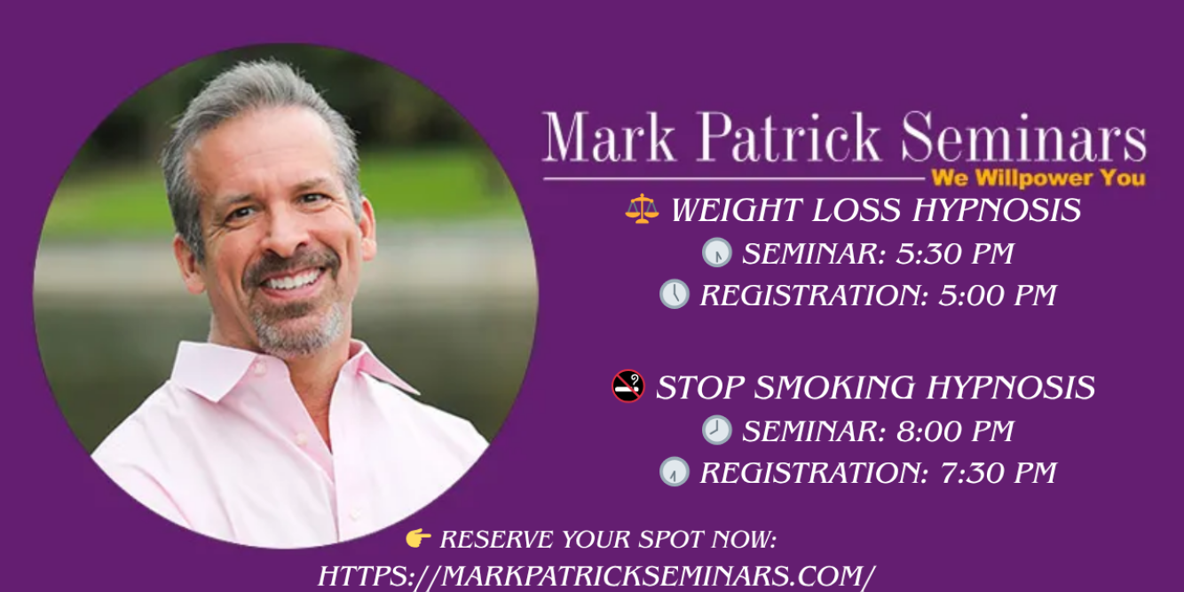 COMING SOON! Join Mark Patrick Seminars!