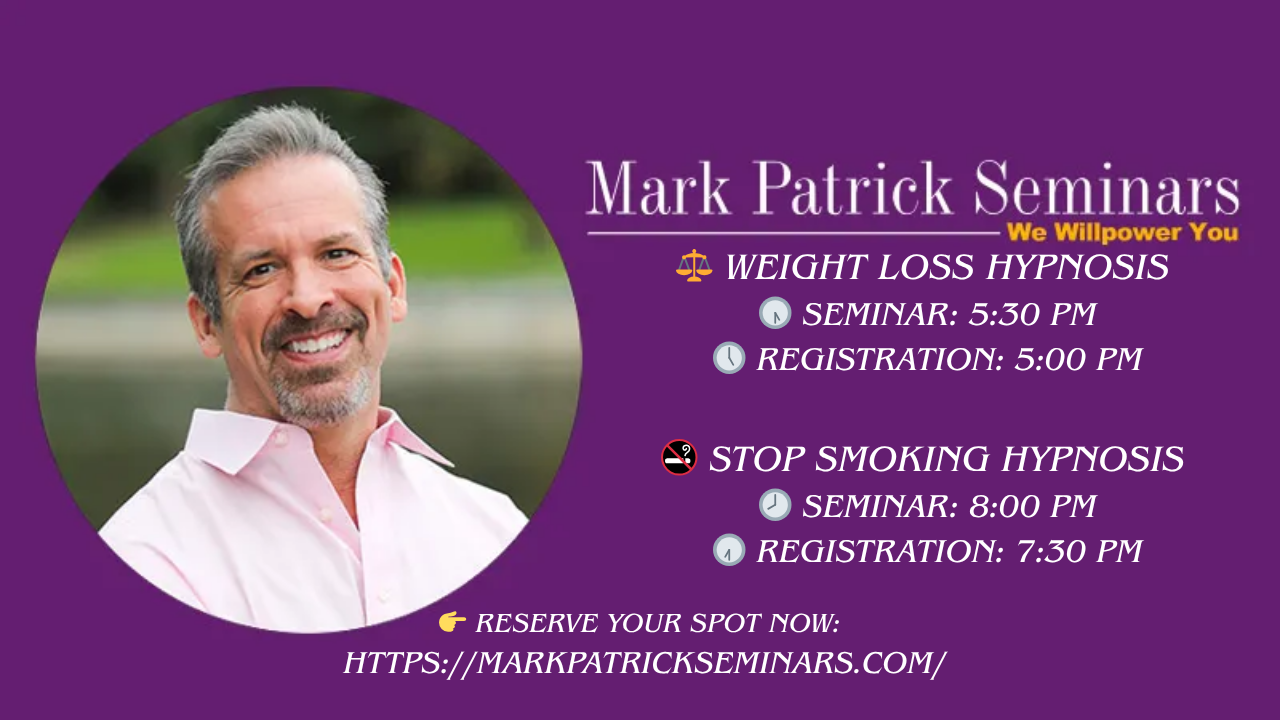 COMING SOON! Join Mark Patrick Seminars!