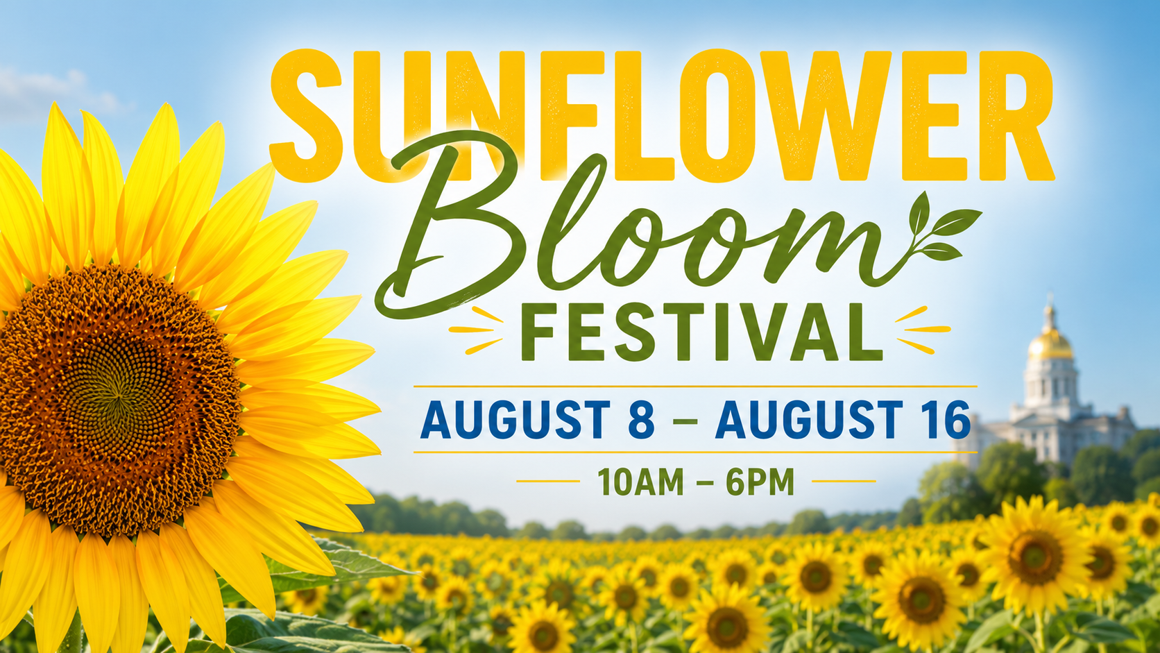 Win Tickets to the Sunflower Festival!